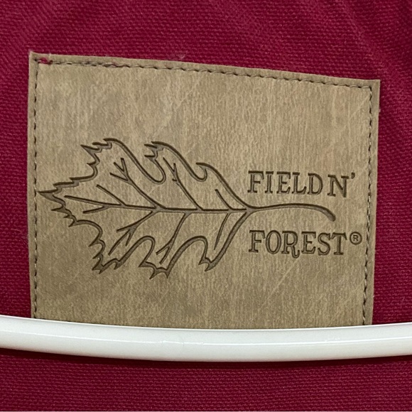 Field N Forest red Sherpa lined vest with inside & out pockets. So Warm & Cozy - Picture 11 of 11